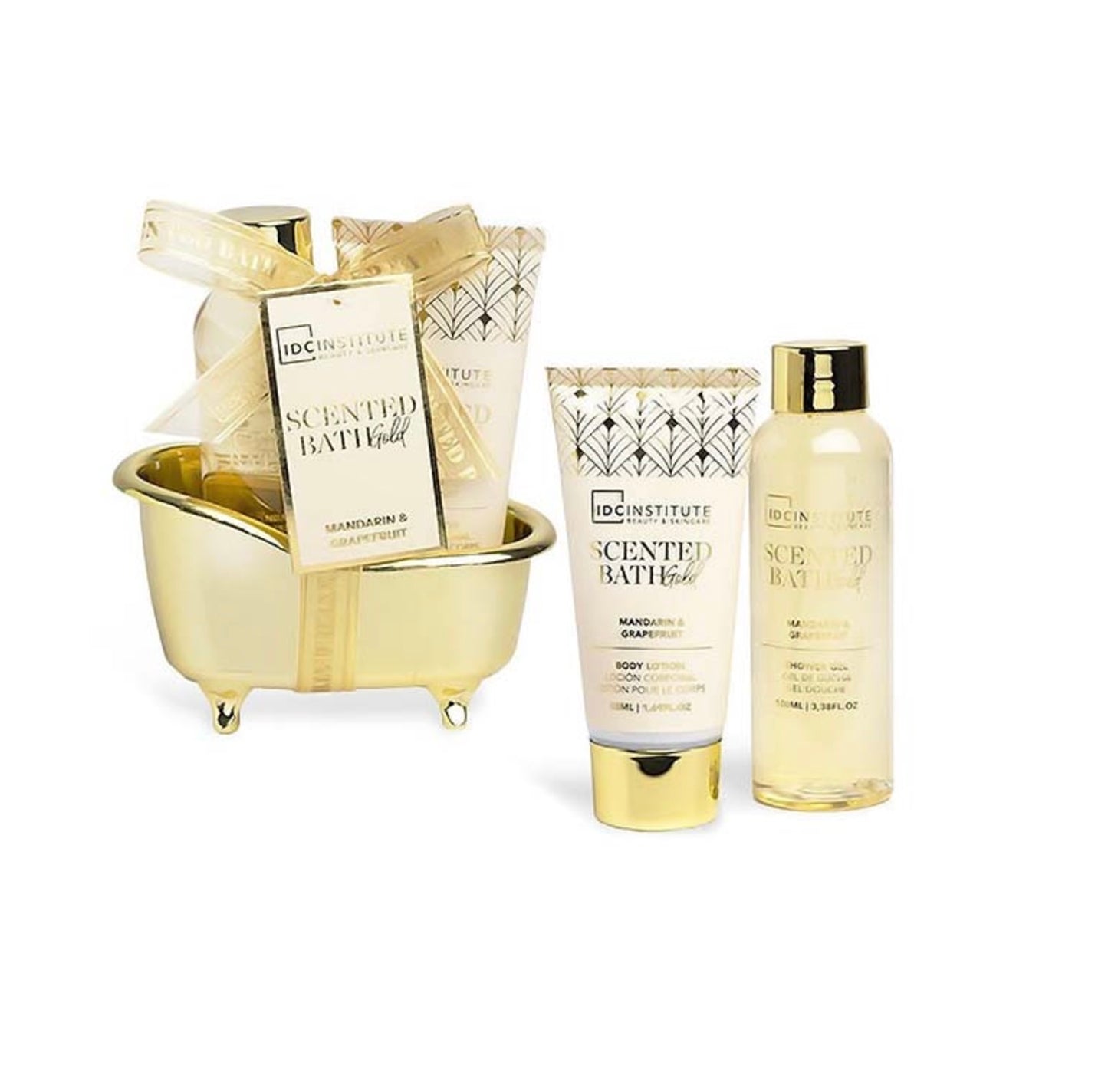IDC Institute Bath Gold Mini Bathtub