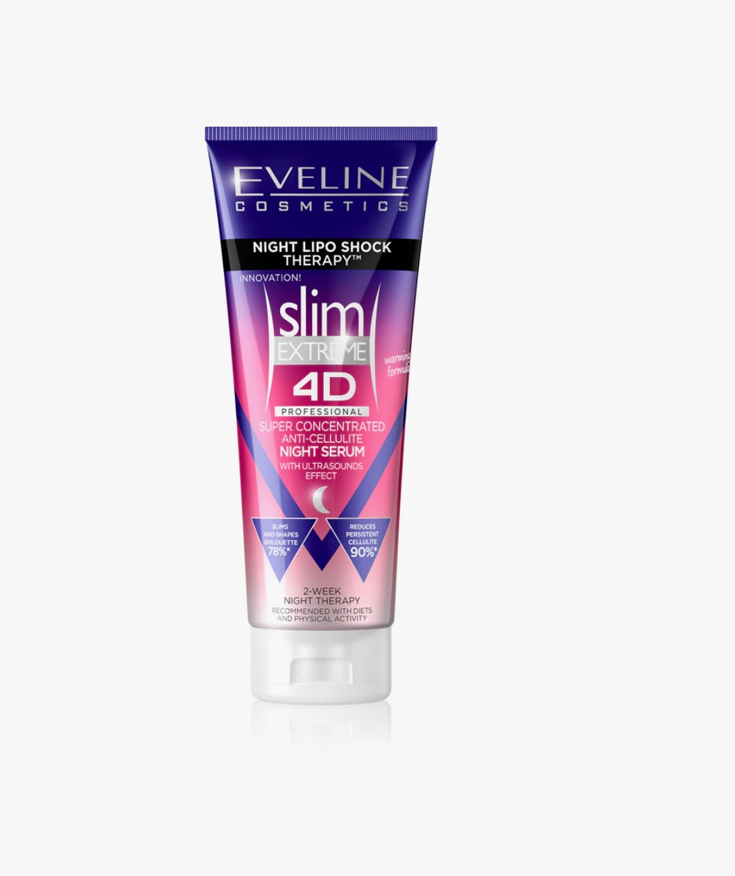 Eveline Cosmetics Slim Extreme 4D super concentrated anti-cellulite night serum with ultrasounds effect