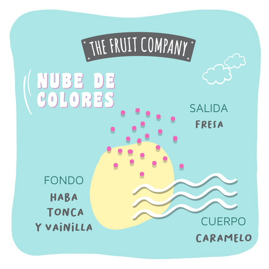 The Fruit Company Désodorisant d'ambiance spray Nuage de Couleurs 200ml