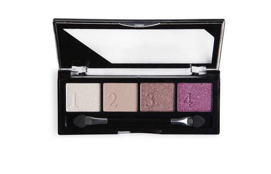 Palette de fards à paupières 4 couleurs Magic Studio