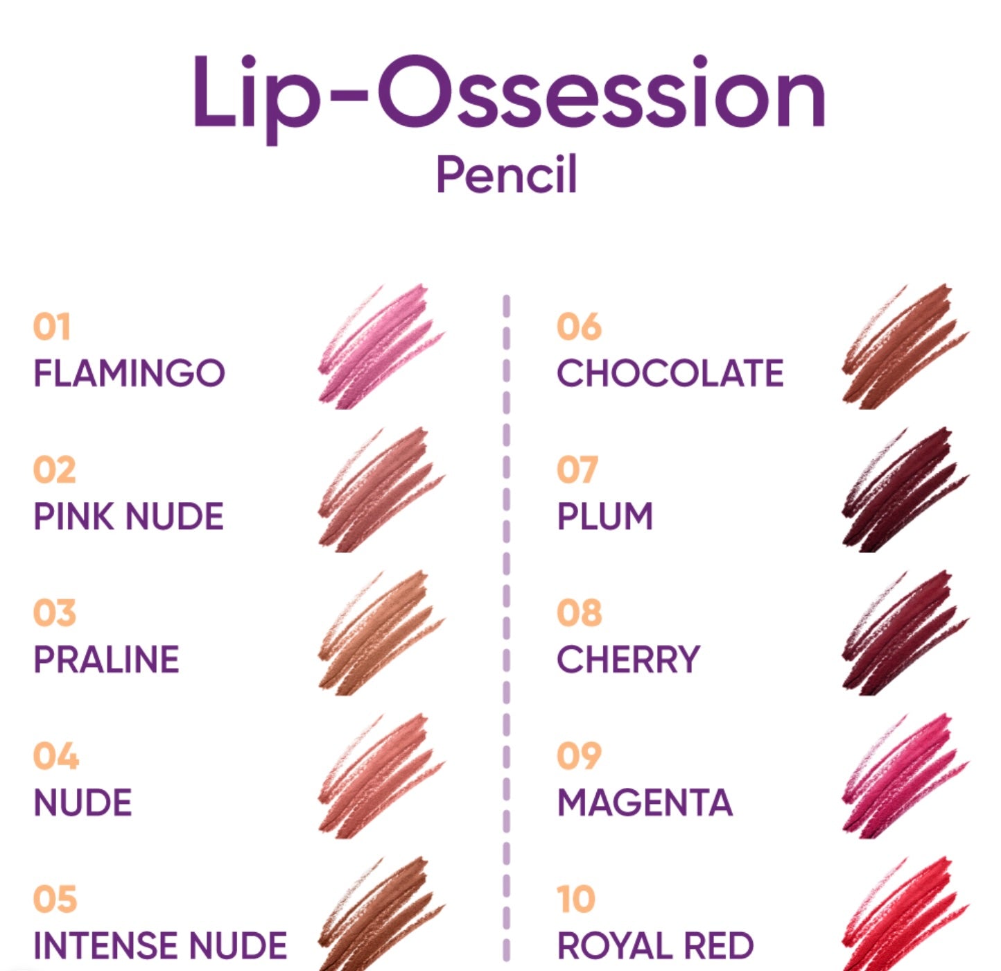 Nejha Lip-Ossession Pencil Matita labbra 1,2gr