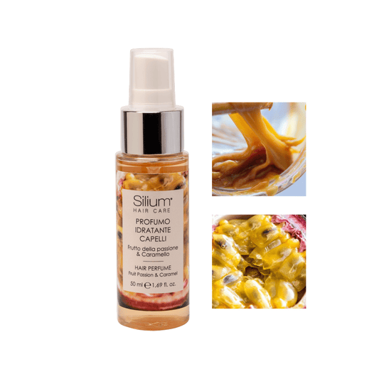 Silium profumo per capelli idratante - frutto della passione & caramello