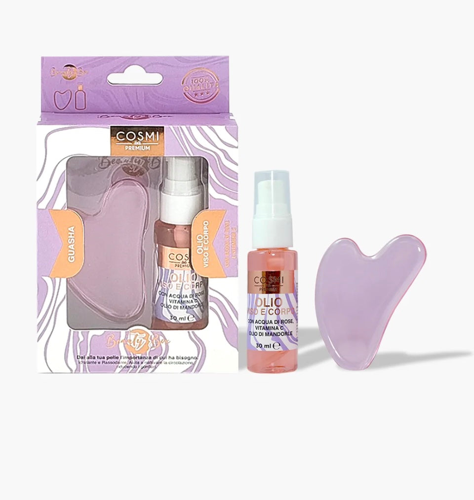 Cosmi Premium Olio viso/corpo e Guasha