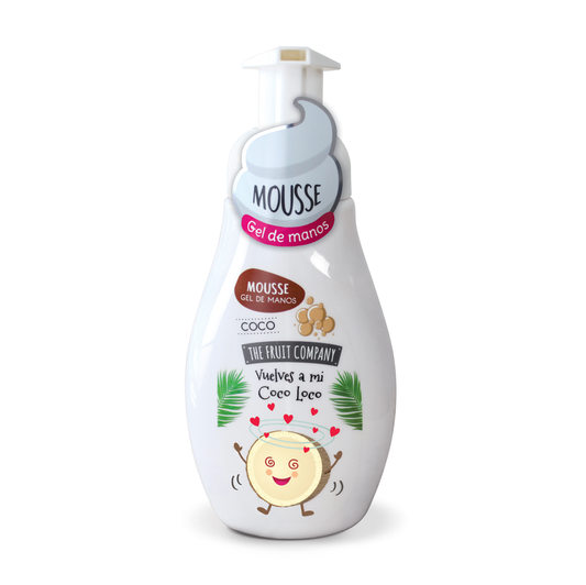 The Fruit Company Mousse gel sapone per le mani al cocco 250ml