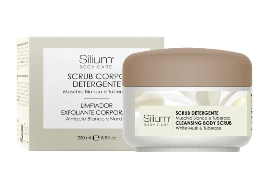 Silium scrub corpo detergente - muschio bianco & tuberosa