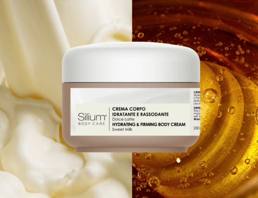 Silium crema corpo idratante e rassodante - dolce latte