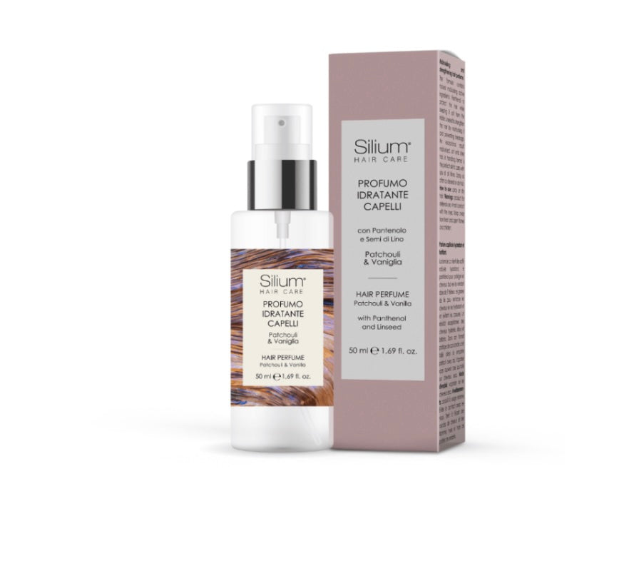 Silium profumo per capelli idratante - patchouli & vaniglia