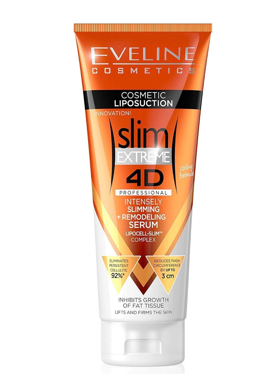 Eveline Cosmetics slim 4D intensely slimming+remodeling serum
