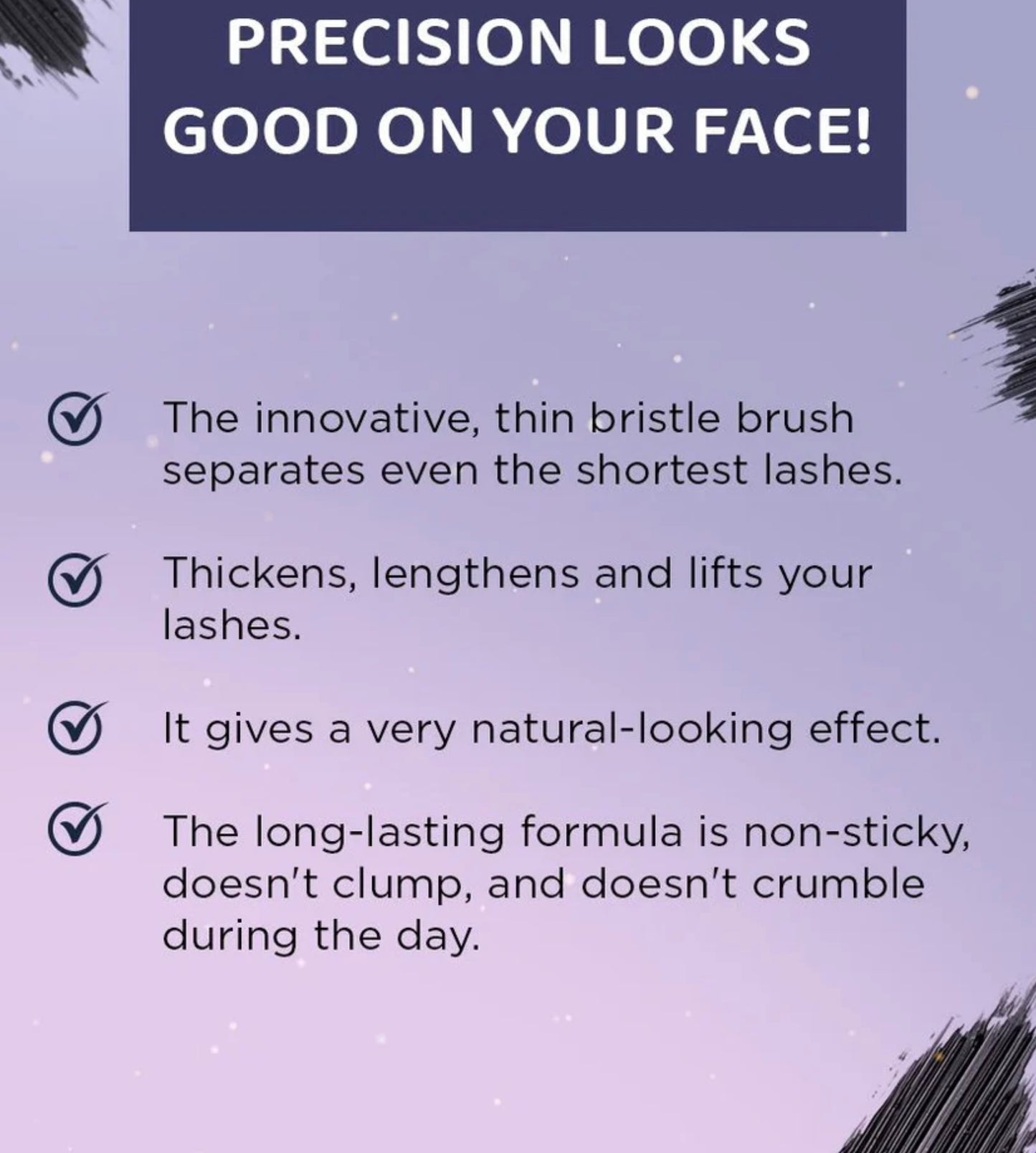 Eveline Cosmetics Mascara with precise brush