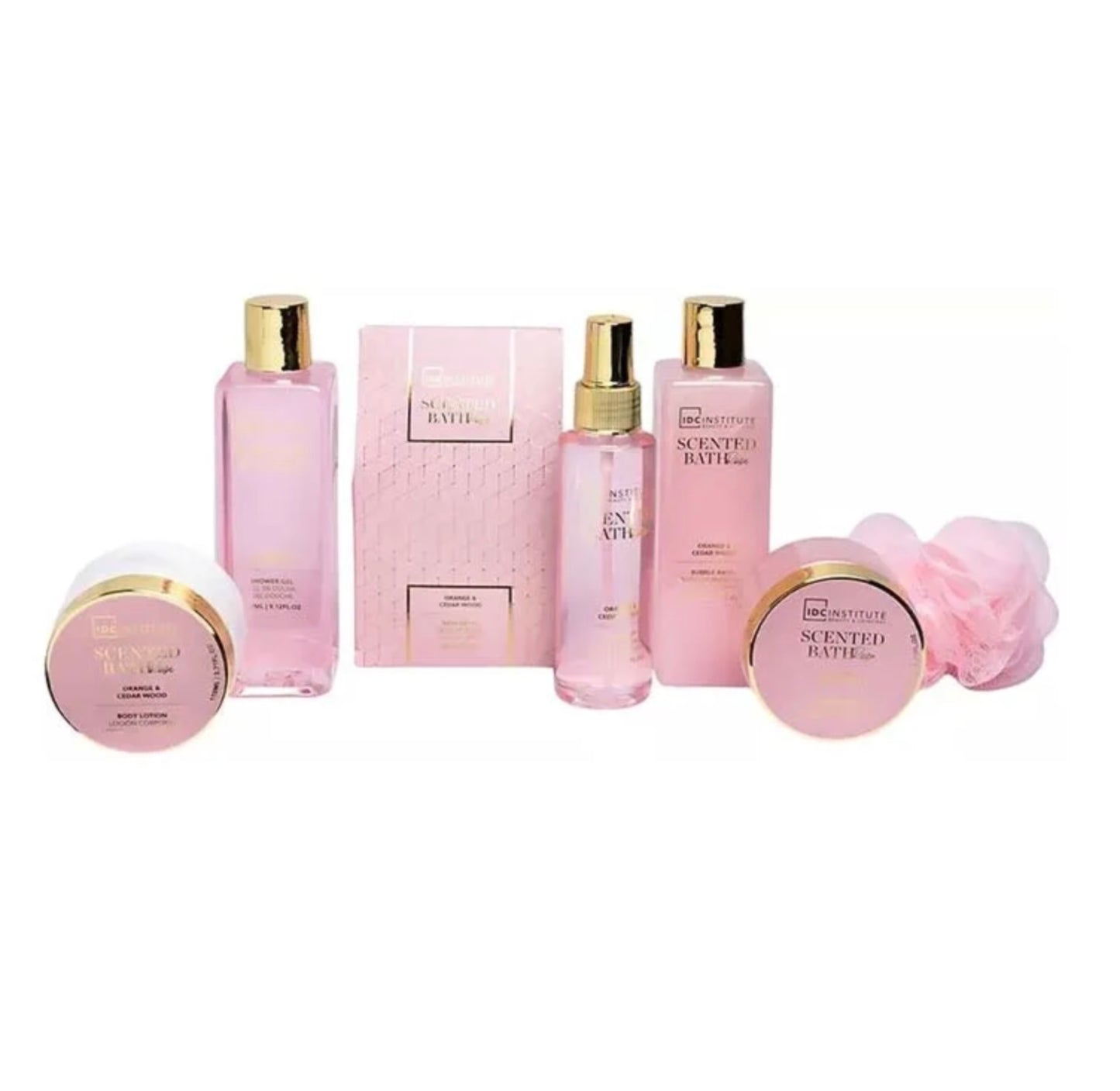 IDC Institute Set Scented Bath Rose Valigia