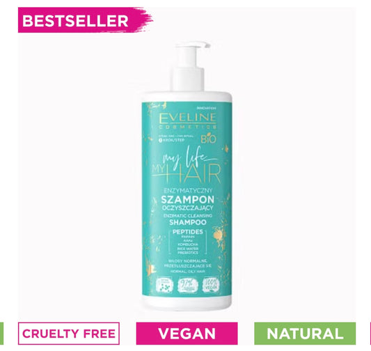 Eveline Cosmetics My Life My Hair deep cleansing peptide shampoo 500ml