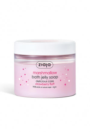 Bagnoschiuma in gelatina Ziaja Marshmallow alla fragola 260ml