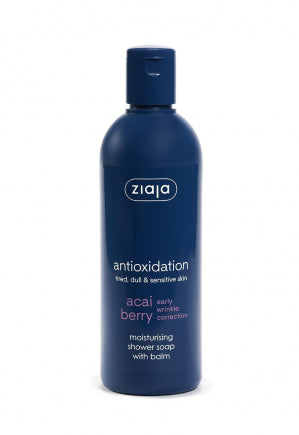 Ziaja gel doccia con balsamo per il corpo acai berry 300ml