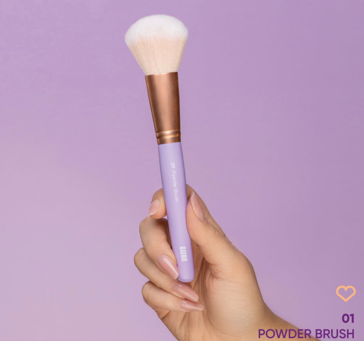 Nejha 01 Powder Brush Pennello Cipria