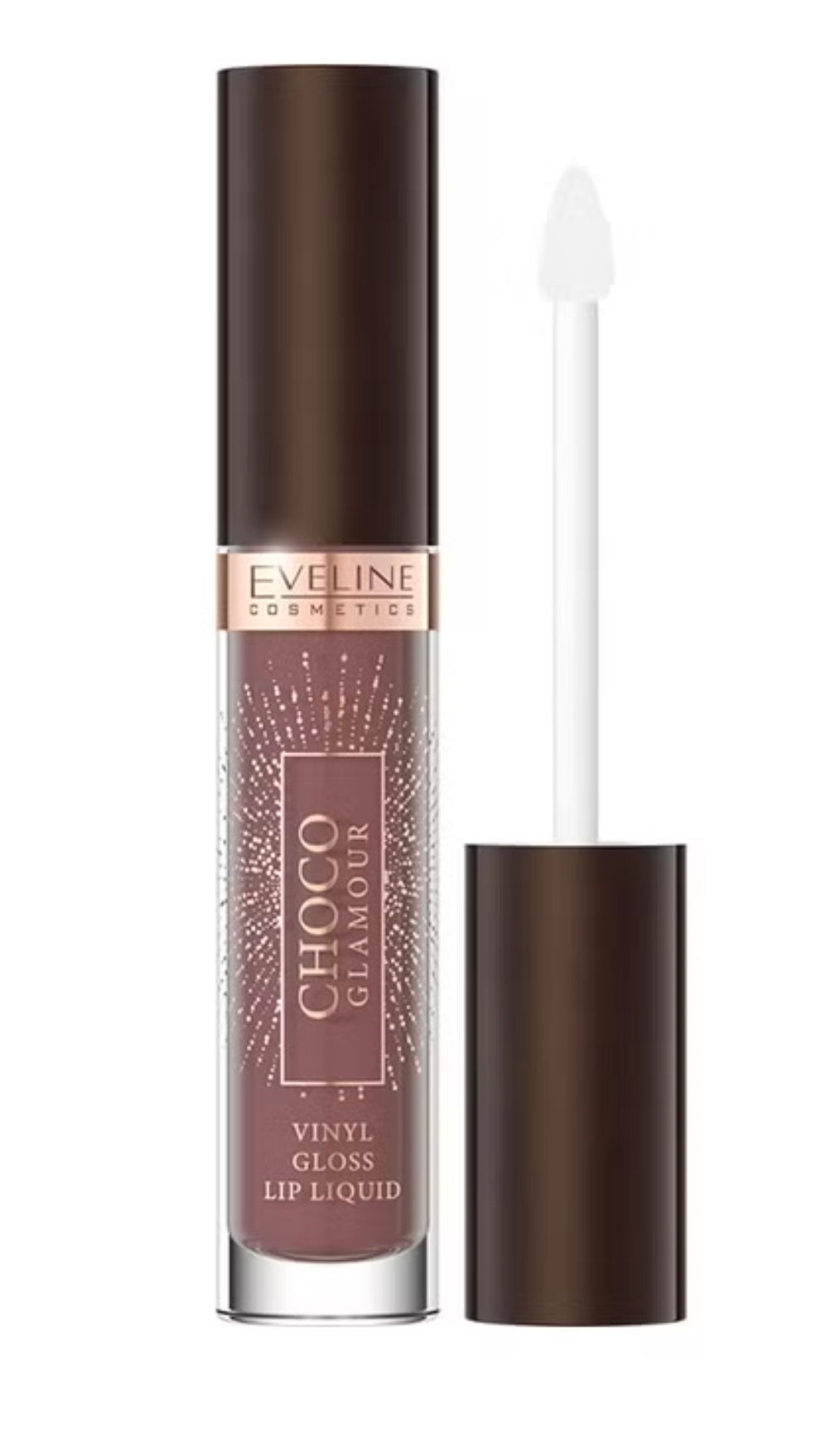 Eveline Cosmetics Choco Glamour Liquid lipstick With A Glossy Lips Effect