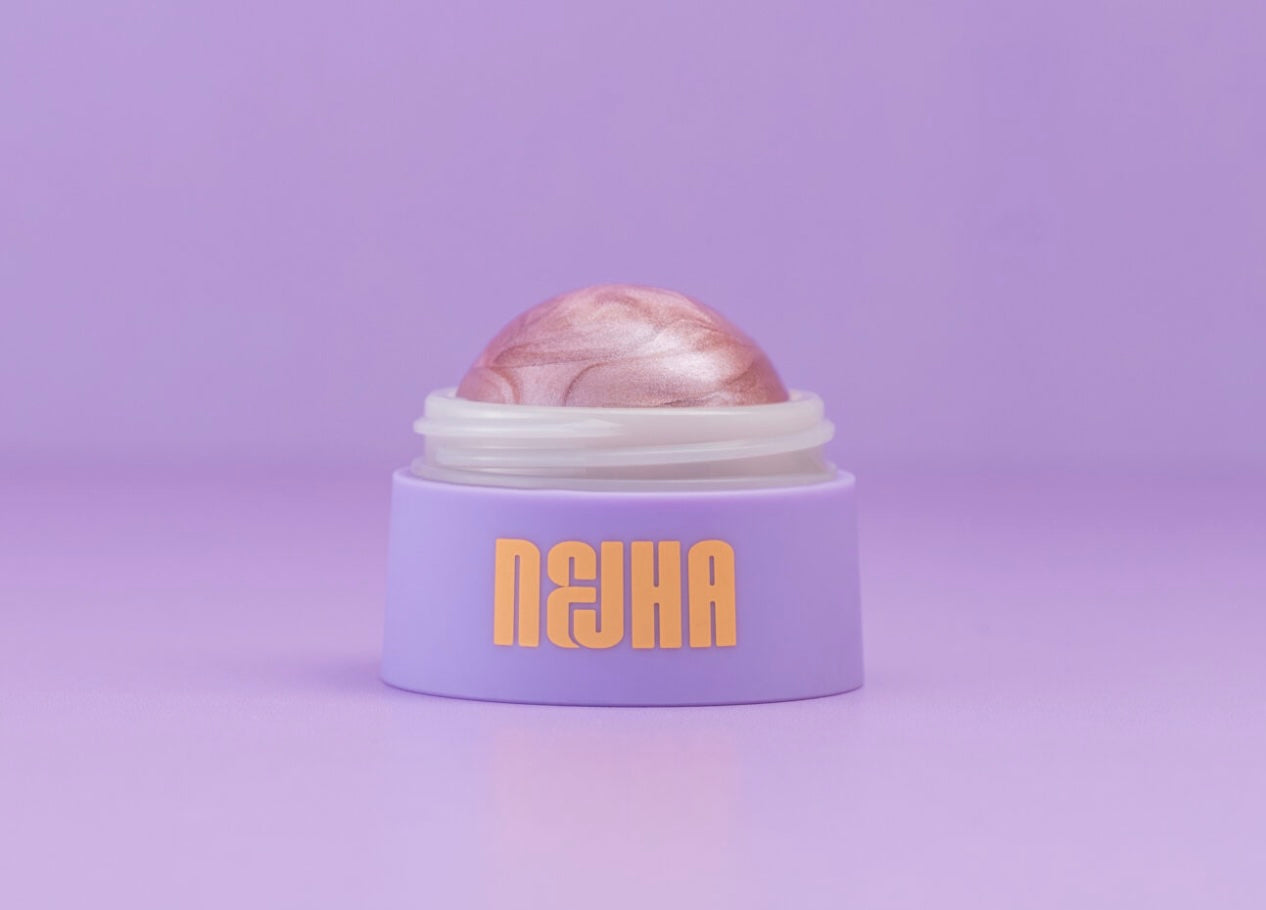 Nejha Shine, Please Glassy Highlighter Balm Illuminante Cremoso Sublimante 11gr