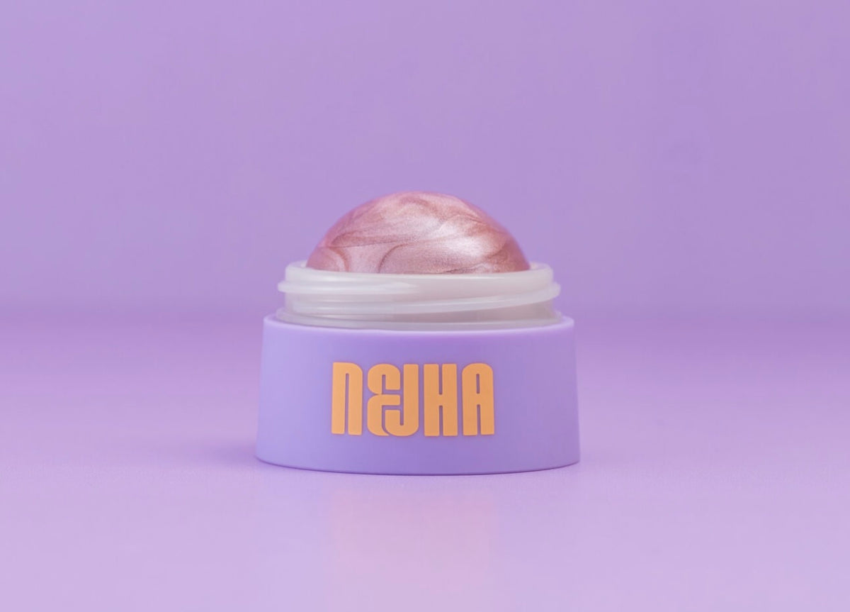 Nejha Shine, Please Glassy Highlighter Balm Illuminante Cremoso Sublimante 11gr