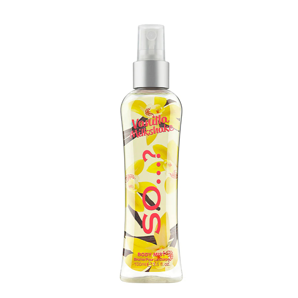 SO…? Vanilla Milkshake Body Mist 100ml