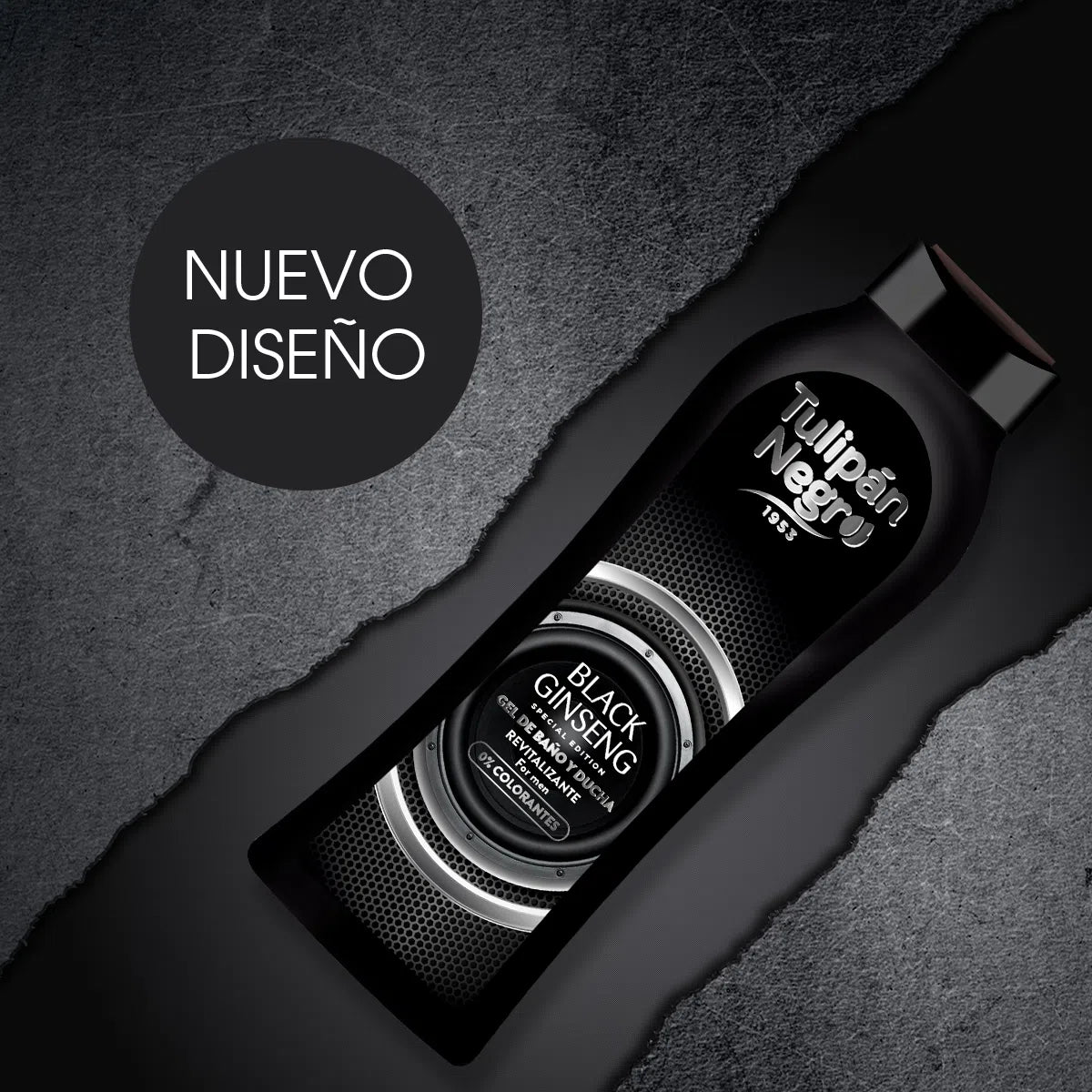 Tulipan Negro Gel da bagno al Ginseng Nero 650 ml