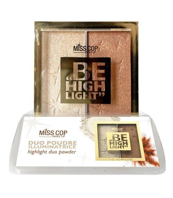 Misscop Iluminador - BE HIGHLIGHT DUO