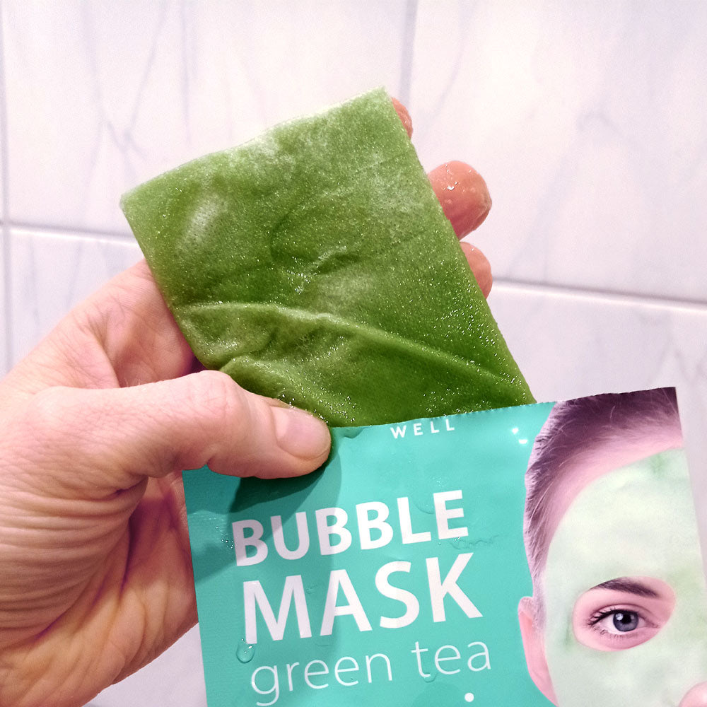 STAY WELL  Deep Cleansing Bubble Mask Green Tea