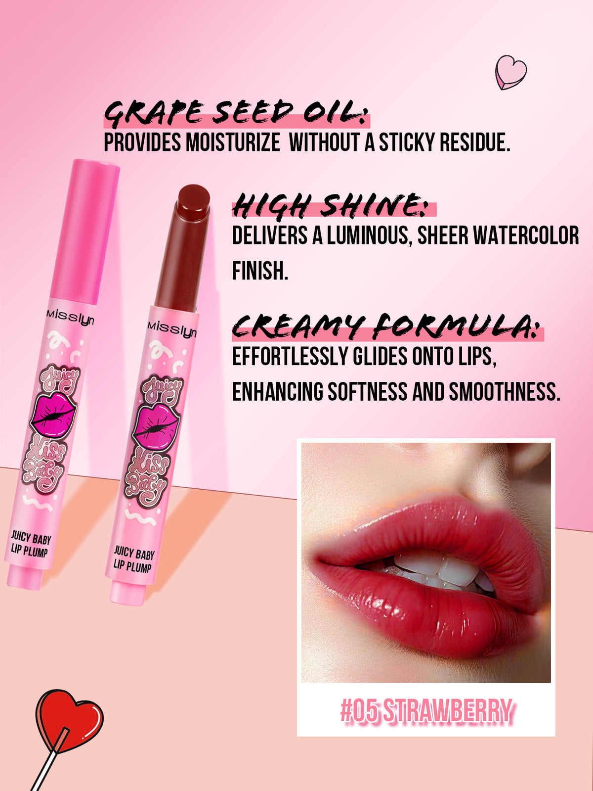 Misslyn Juicy Kiss Baby Lip Plump
