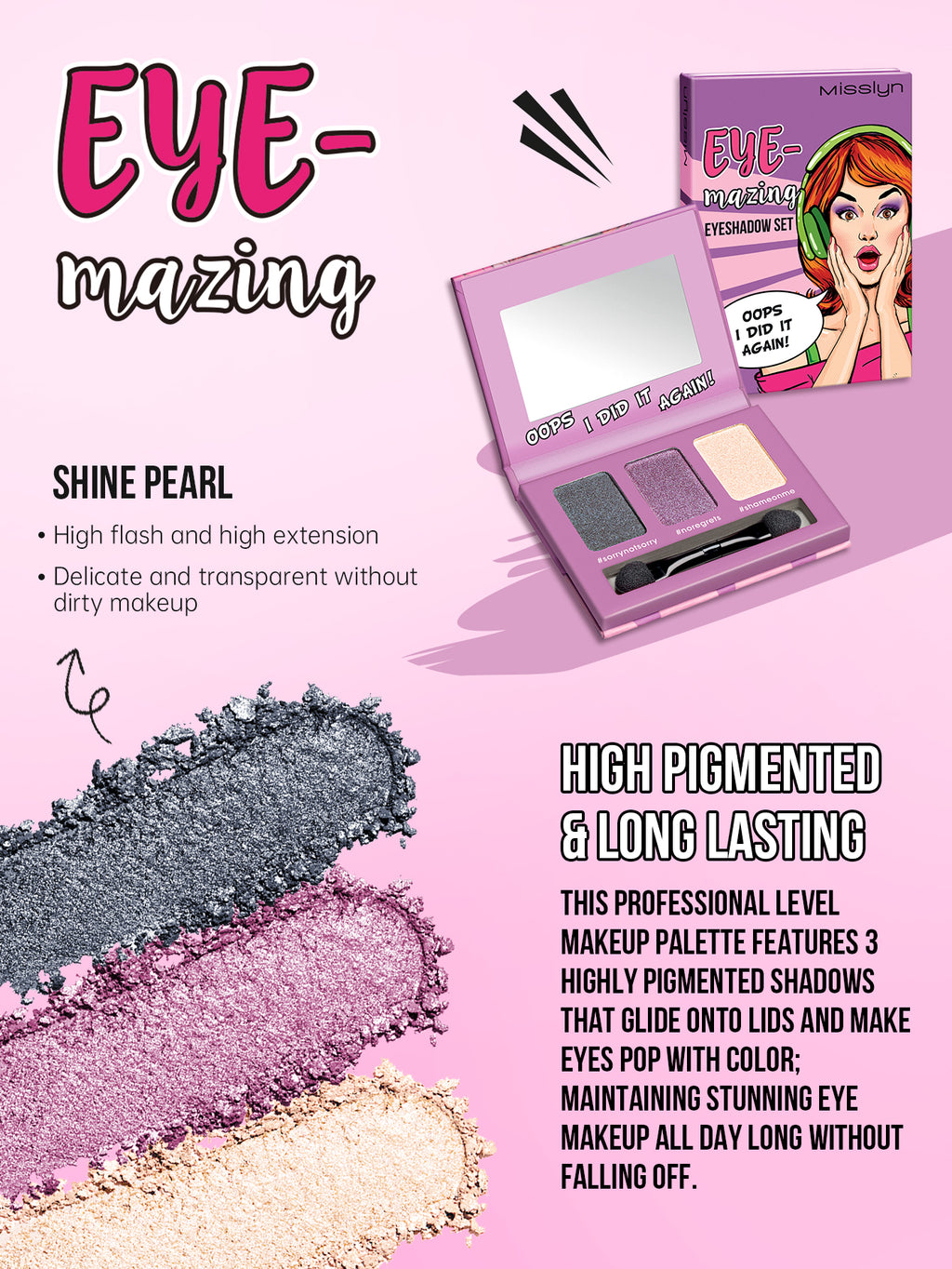 Misslyn Eye - mazing Eyeshadow Set