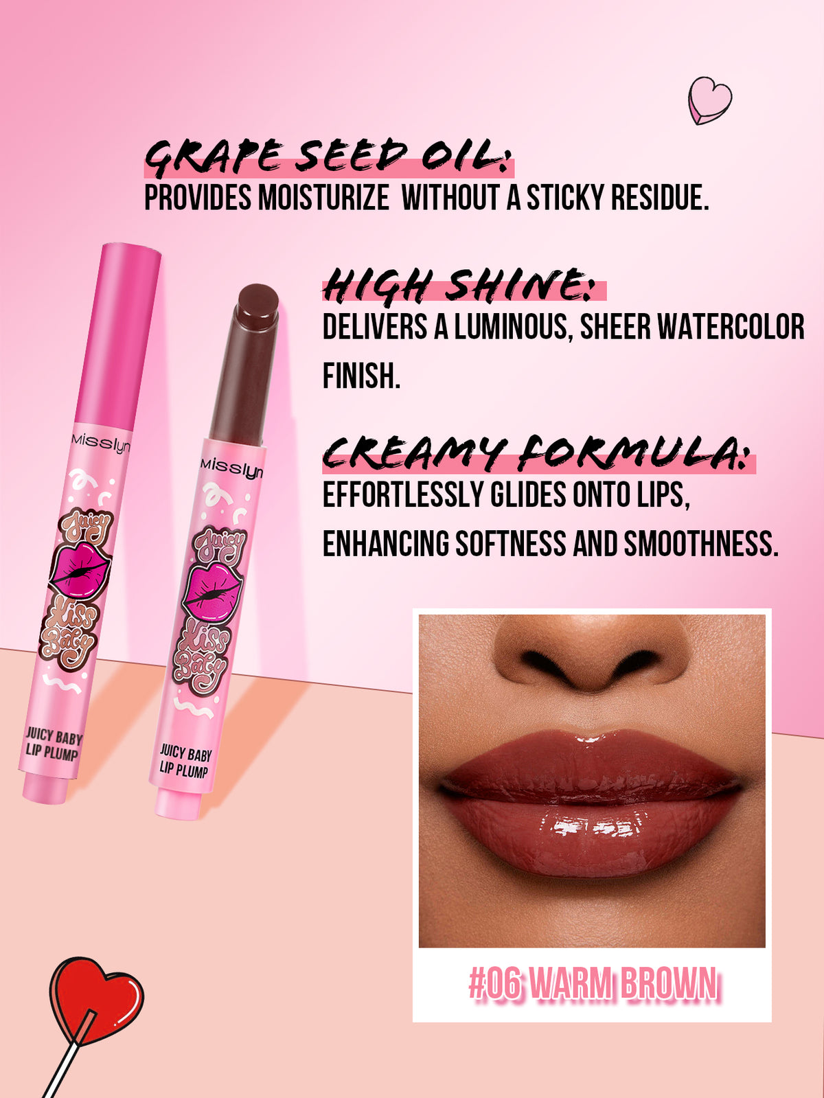 Misslyn Juicy Kiss Baby Lip Plump