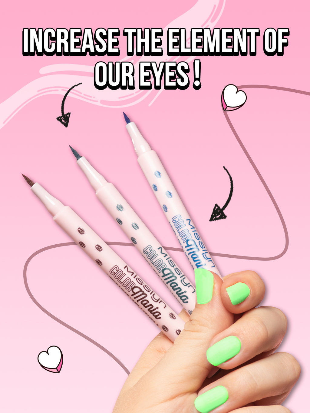 Misslyn Color Mania Liquid Liner Long Lasting