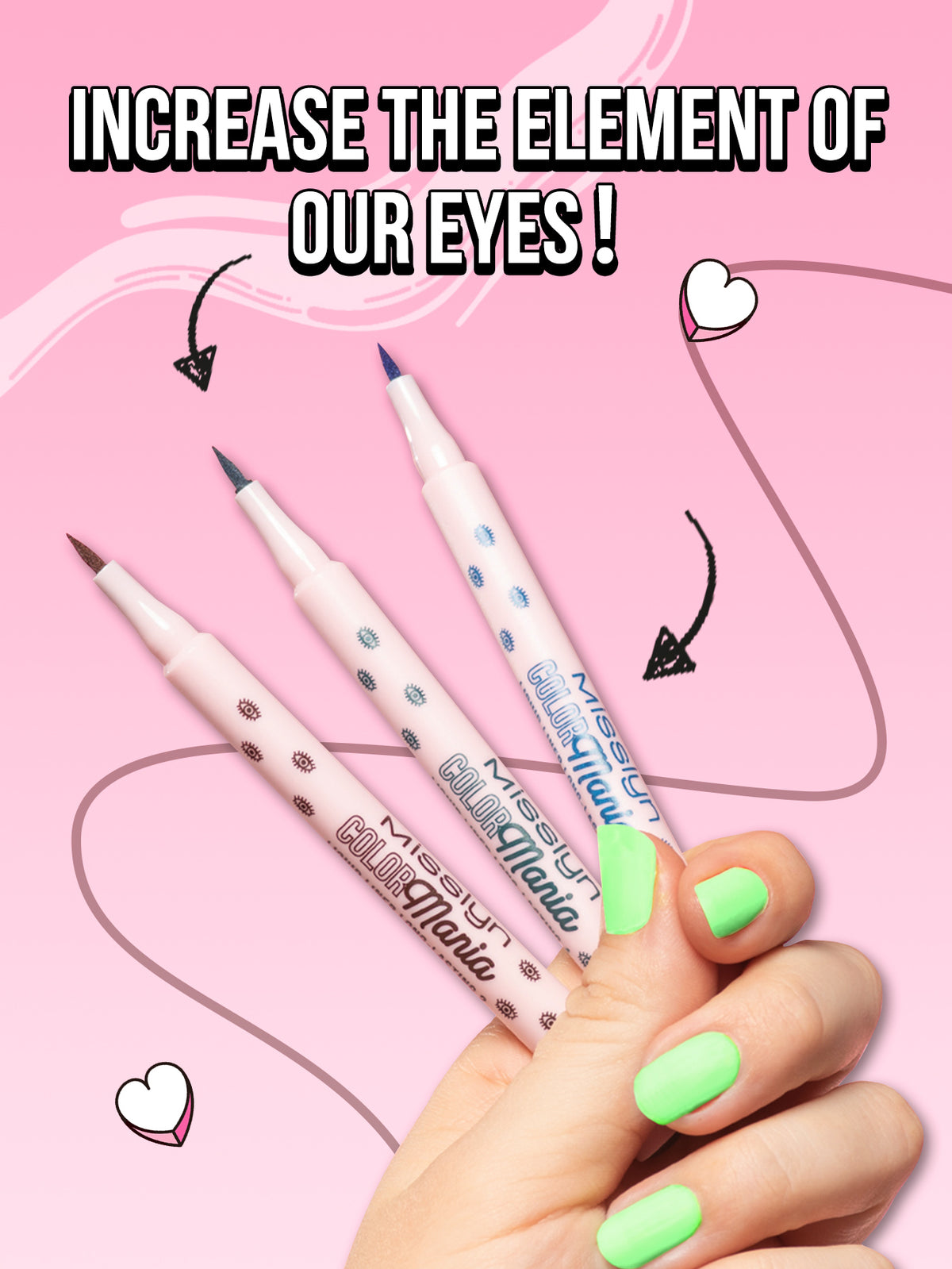 Misslyn Color Mania Liquid Liner Long Lasting