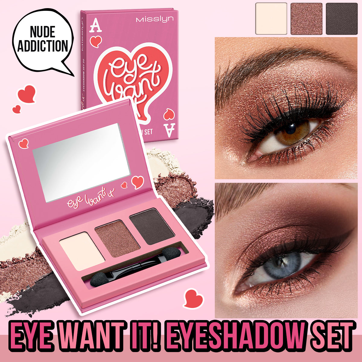 Misslyn Eye Want It! Eyeshadow Set
