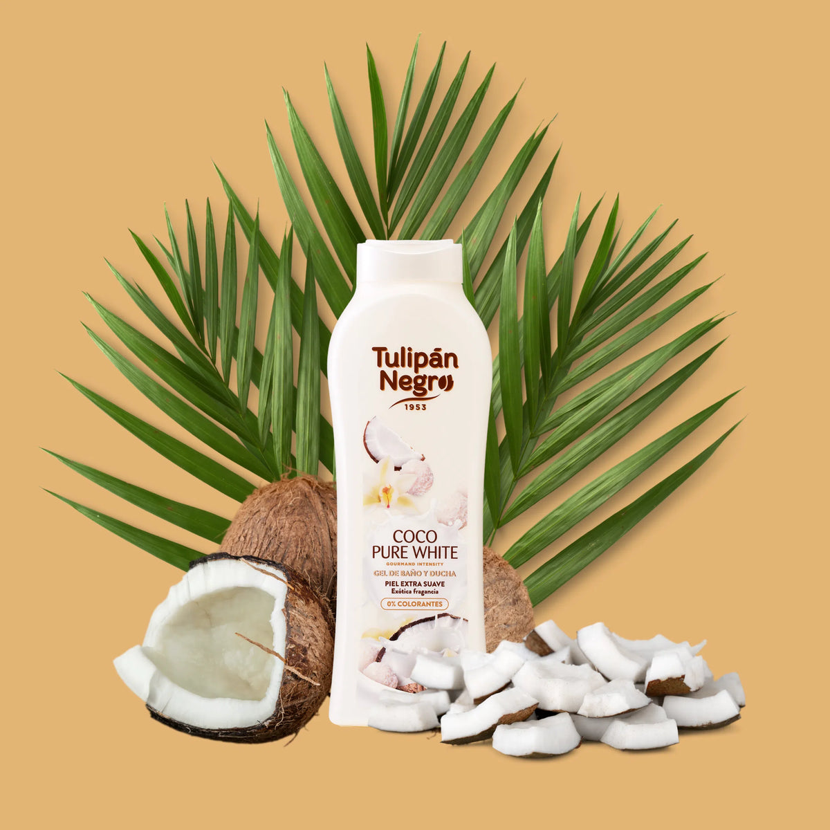 Tulipan Negro Gel da bagno Cocco Pure White  650ml
