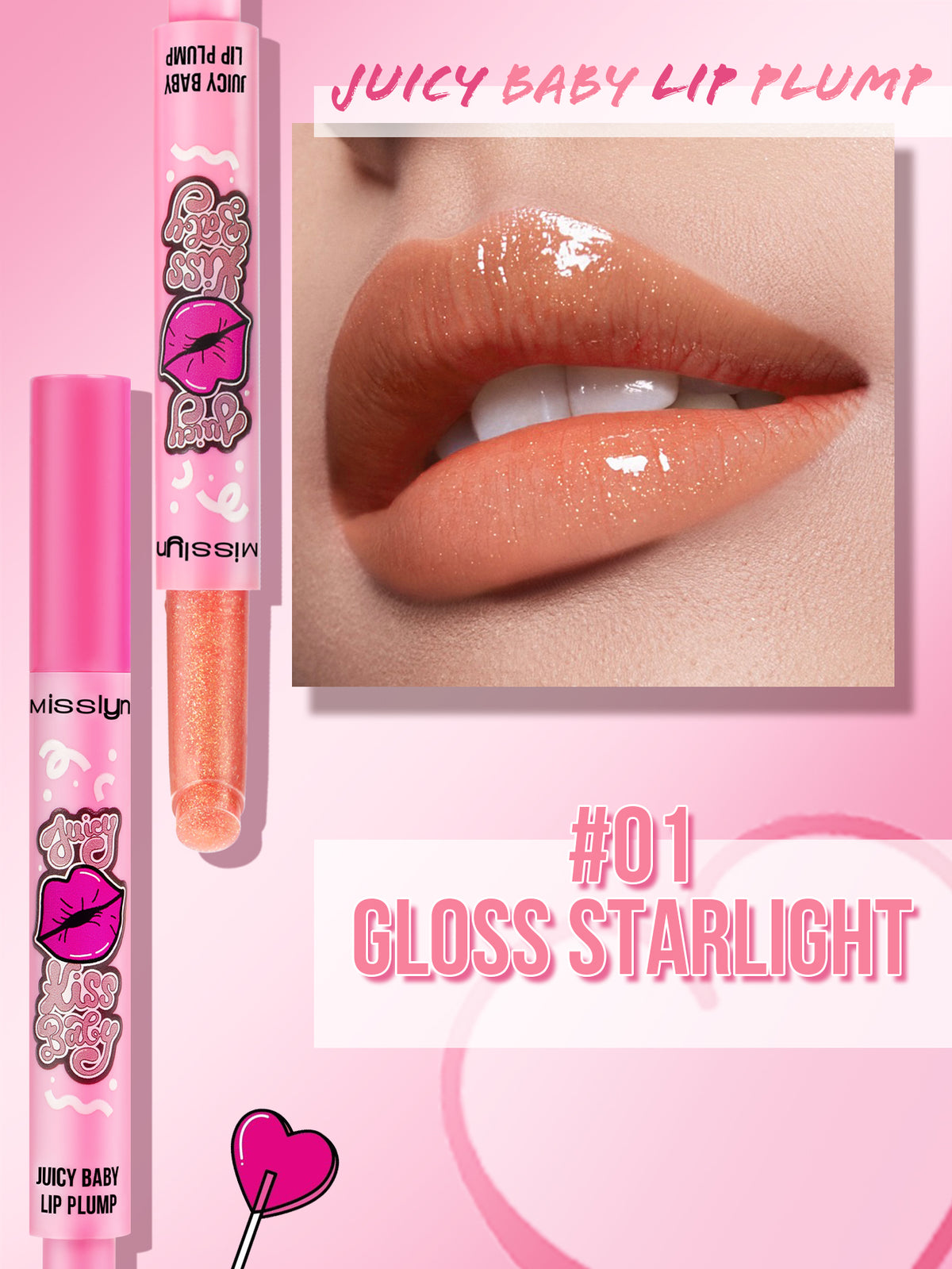 Misslyn Juicy Kiss Baby Lip Plump