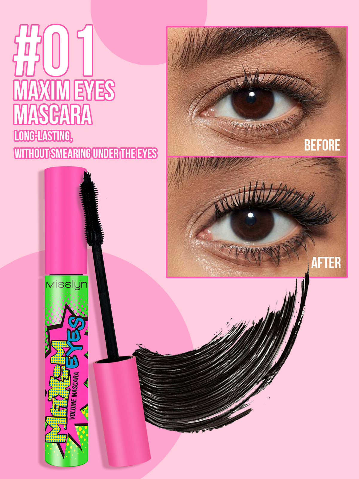 Misslyn Maxim eyes Volume Mascara