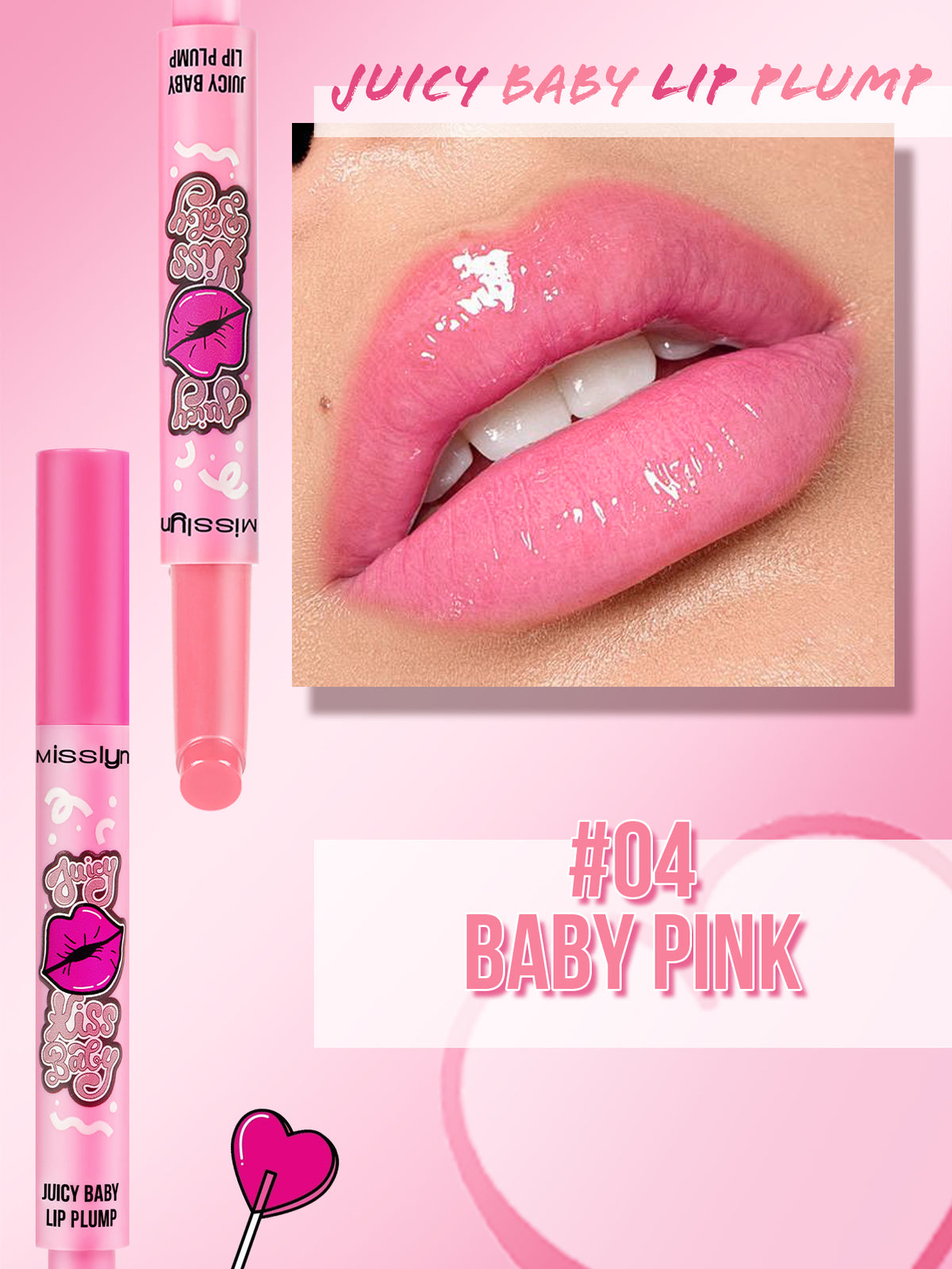 Misslyn Juicy Kiss Baby Lip Plump