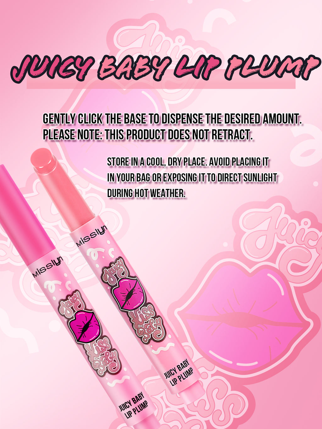 Misslyn Juicy Kiss Baby Lip Plump