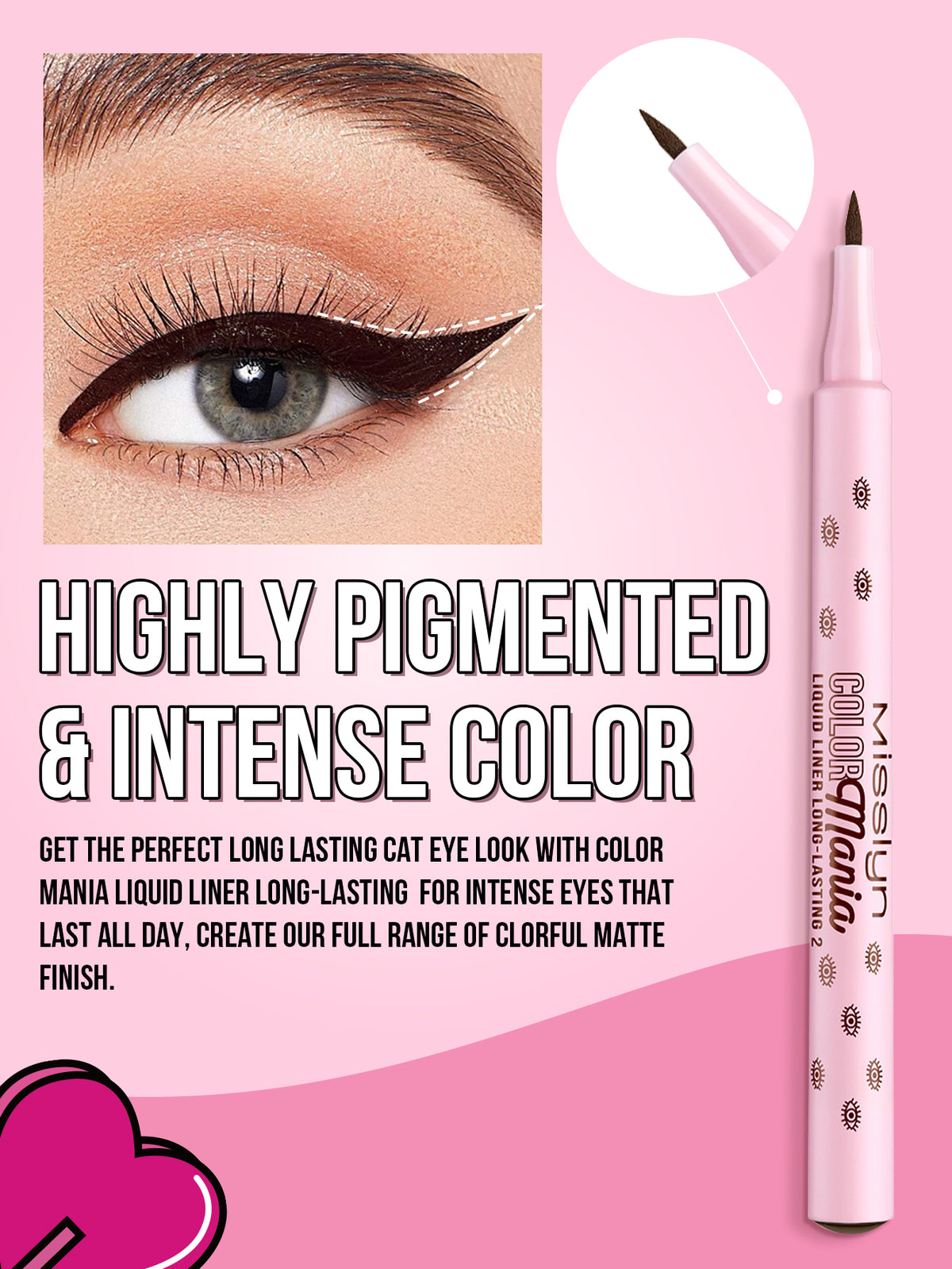 Misslyn Color Mania Liquid Liner Long Lasting