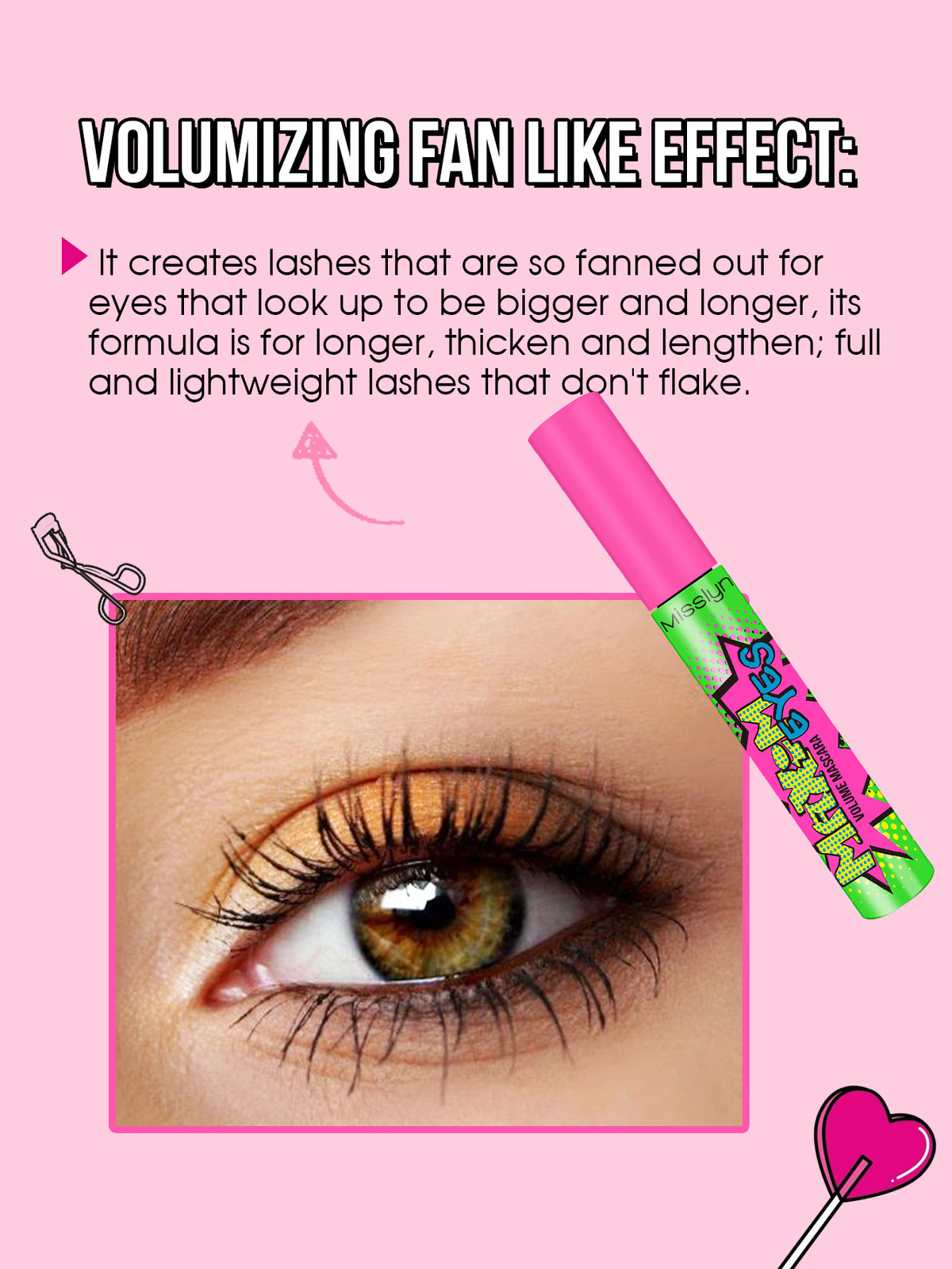 Misslyn Maxim eyes Volume Mascara