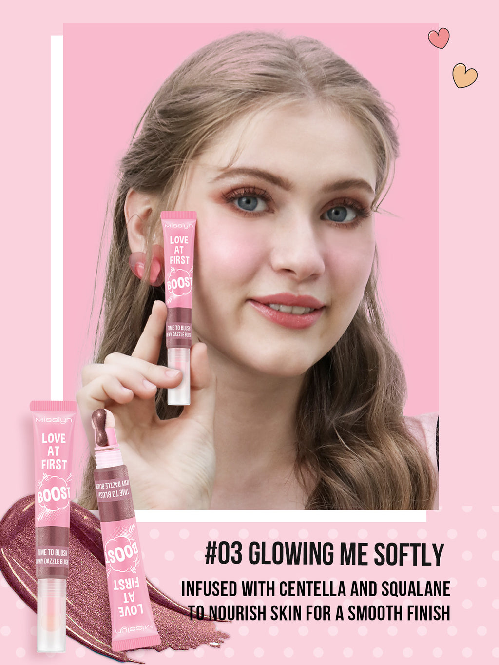 Misslyn Love At First Boost Colorete Resplandor Húmedo