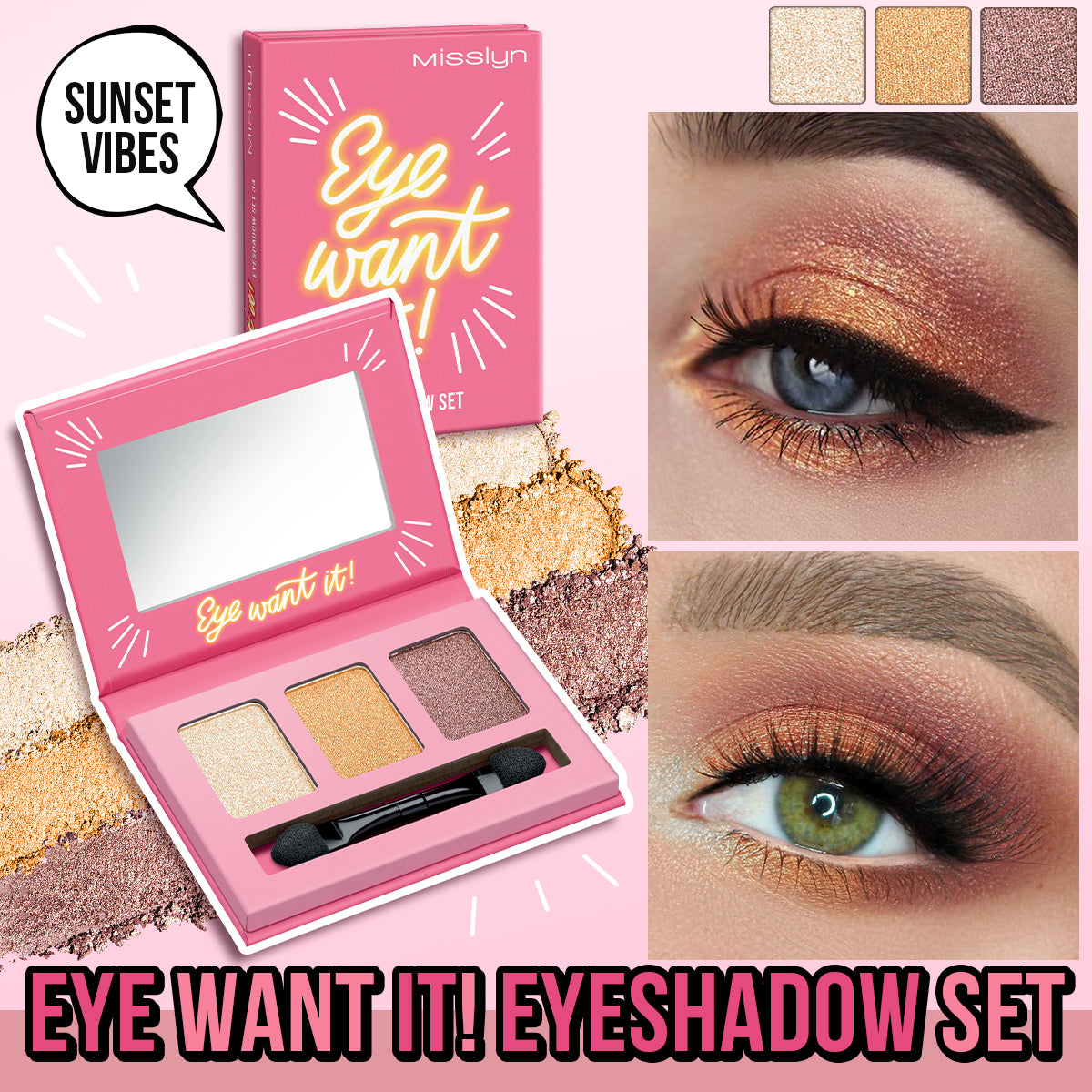 Misslyn Eye Want It! Eyeshadow Set