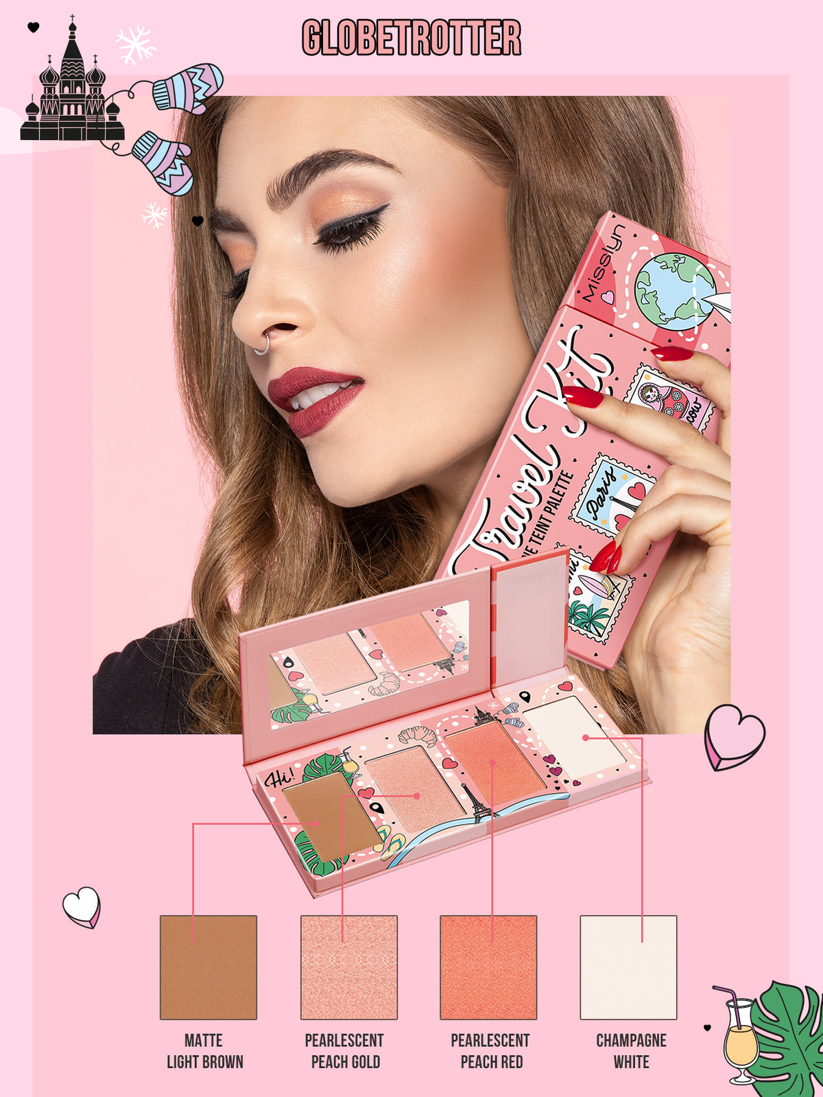 Misslyn Travel Kit All In One Teint Palette