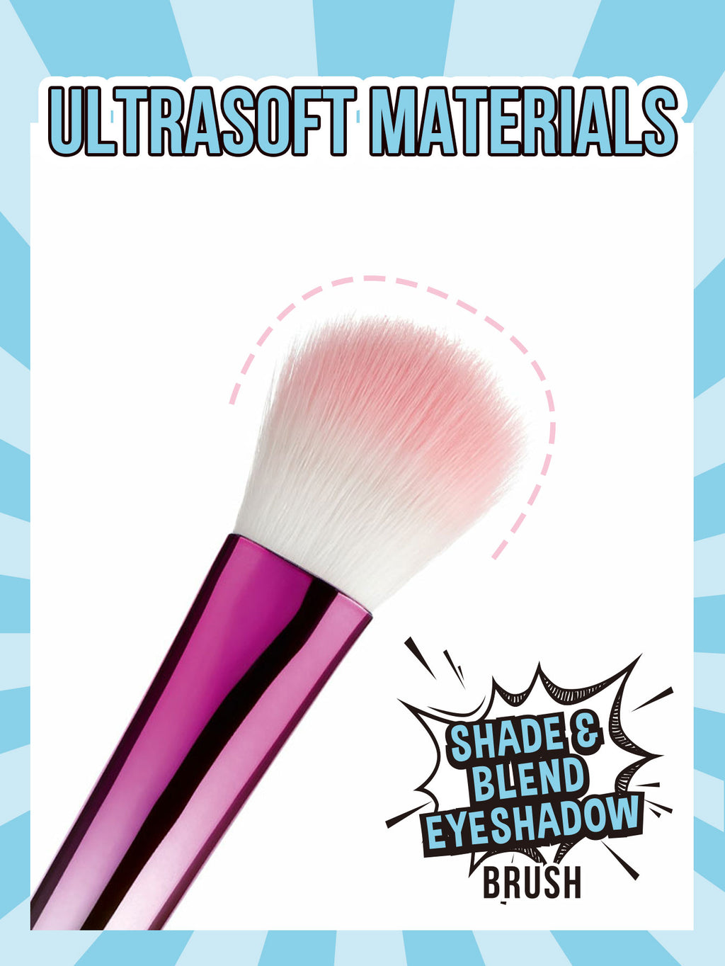 Misslyn Pinceau Ombre à paupières Shade & Blend