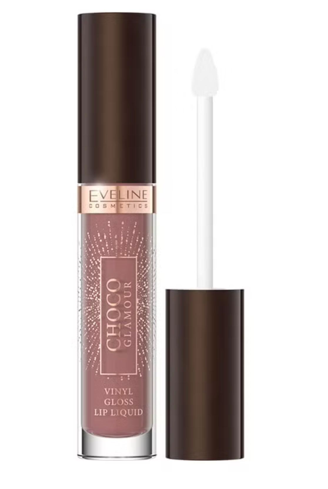 Eveline Cosmetics Choco Glamour Liquid lipstick With A Glossy Lips Effect