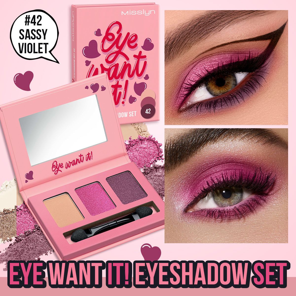 Misslyn Eye Want It! Eyeshadow Set