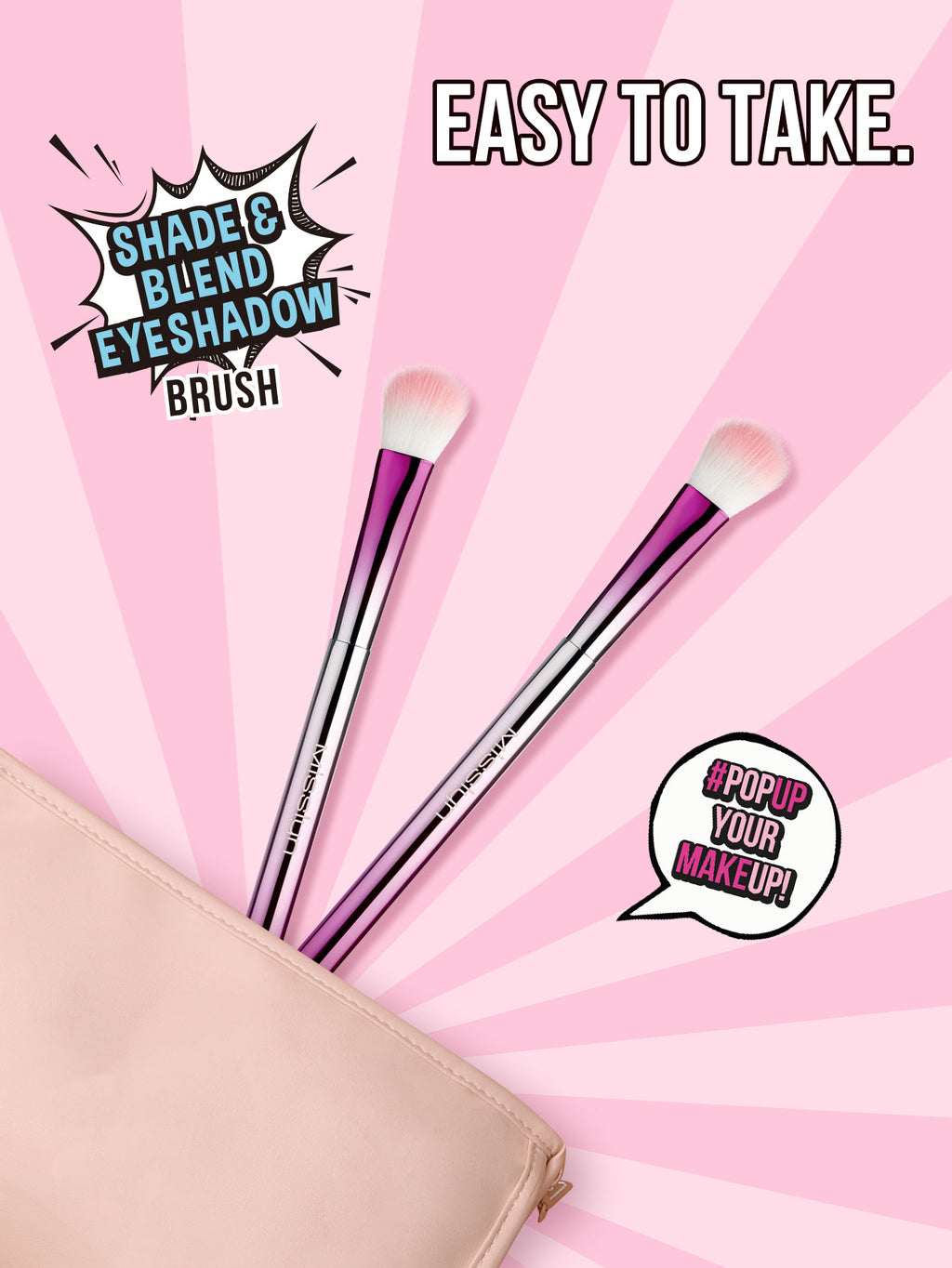 Misslyn Pinceau Ombre à paupières Shade & Blend