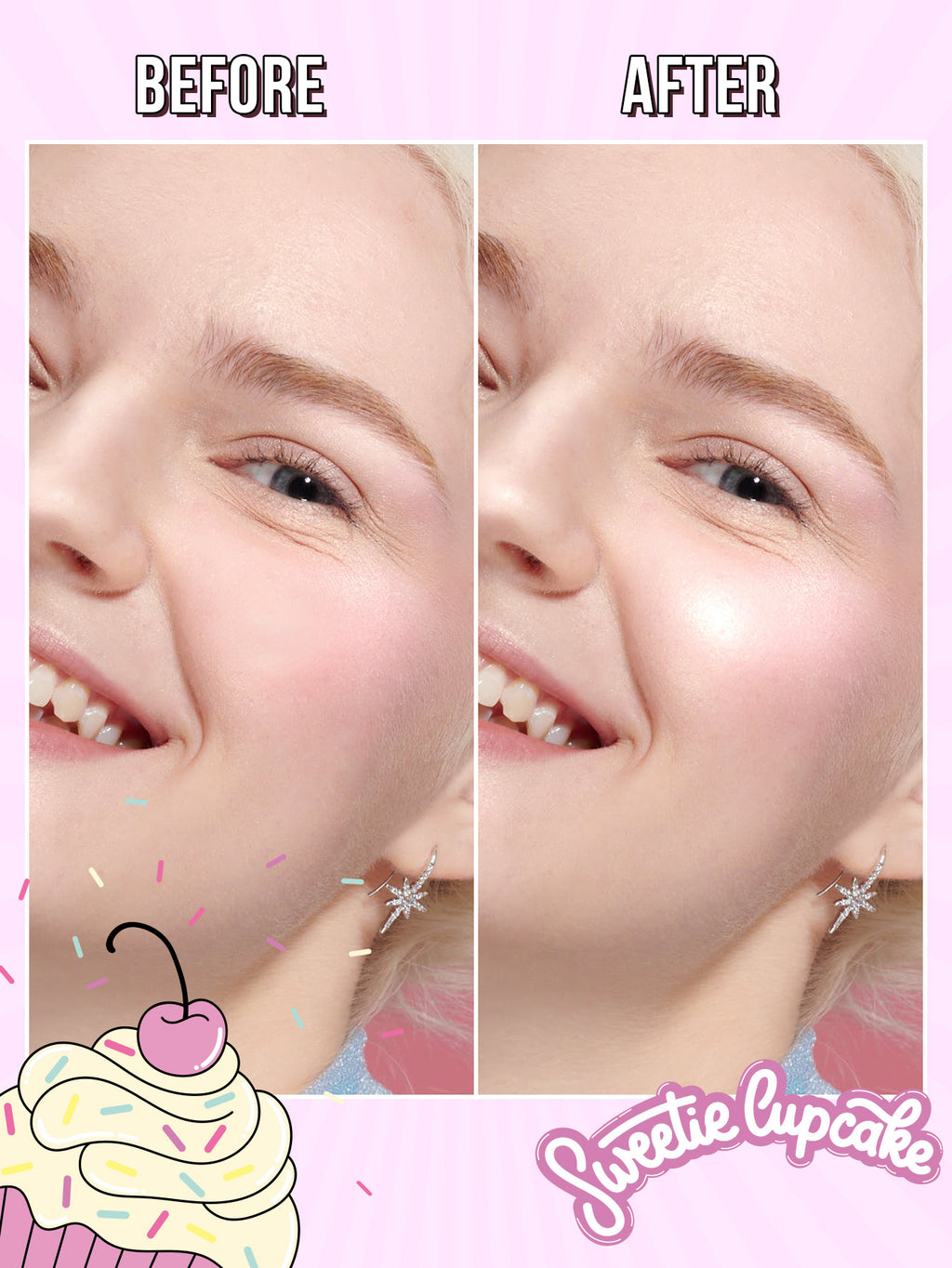 Misslyn Sweetie Cupcake Trio Highlighter