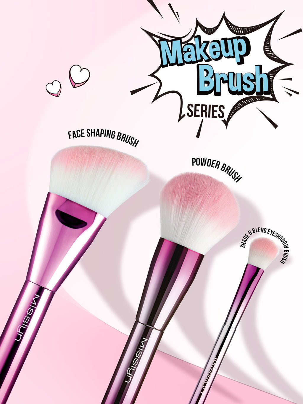 Misslyn Pinceau Ombre à paupières Shade & Blend