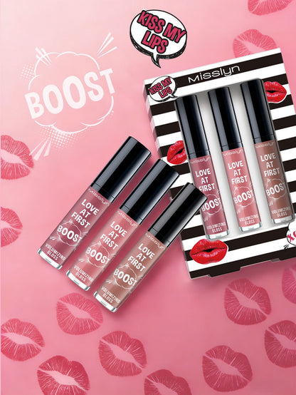Misslyn Kiss My Lips set 3 gloss volumizzanti