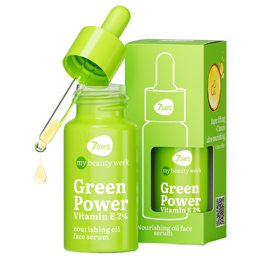 7Days Siero viso olio nutriente GREEN POWER Vitamina E