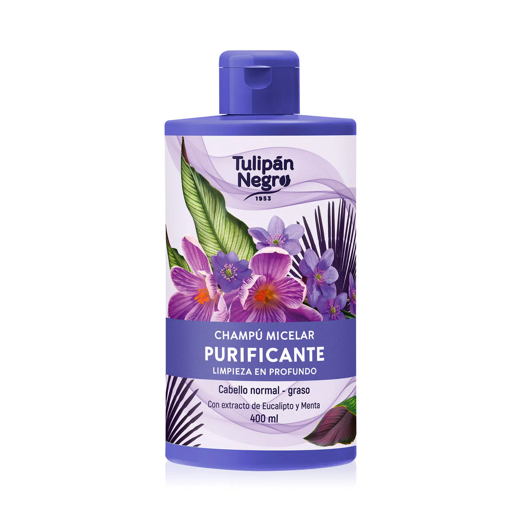 Tulipán Negro Champú micelar purificante 400ml